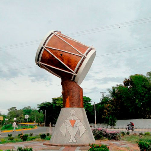 Monumento a la tambora - Transporte de pasajeros empresarial - Transporte de pasajeros de Bogotá a Espinal