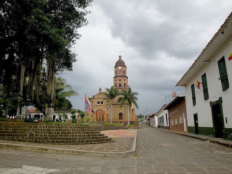 Transporte de Bogotá a Curiti, Santander