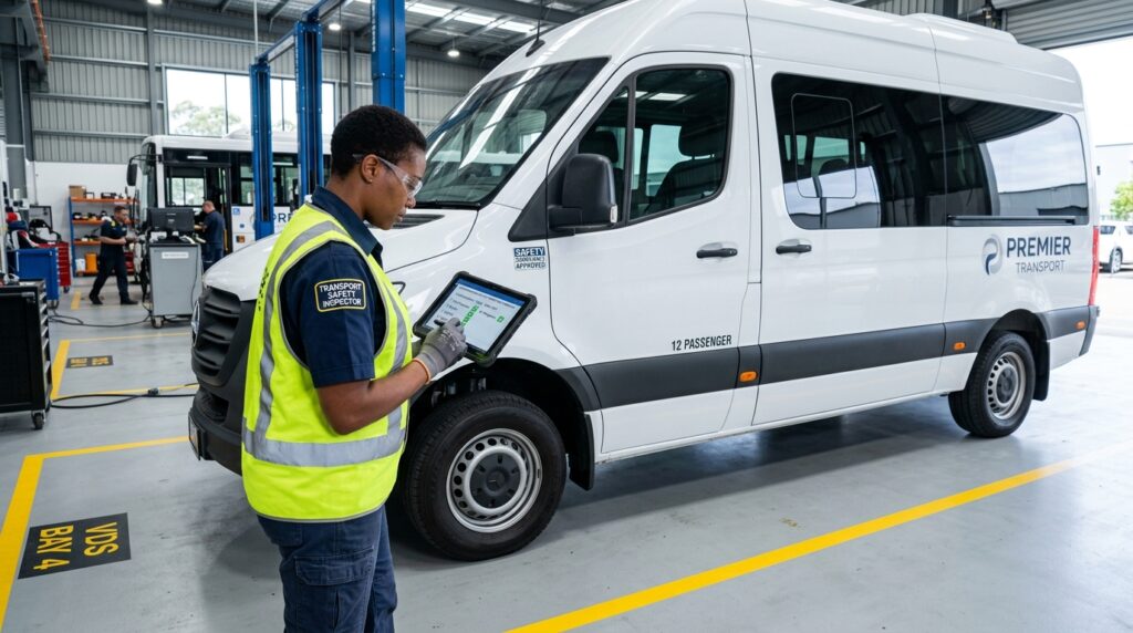 Inspección de seguridad vial y gestión de riesgos en transporte especial